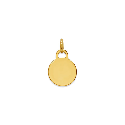 Engravable Round Pendant
