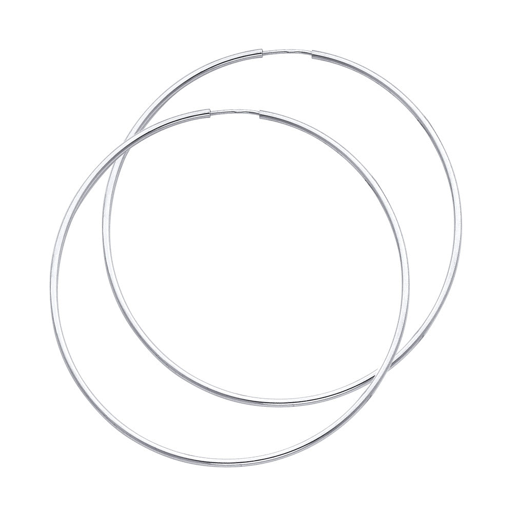 Endless Hoop Earrings (55mm)