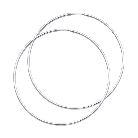 Endless Hoop Earrings (55mm)