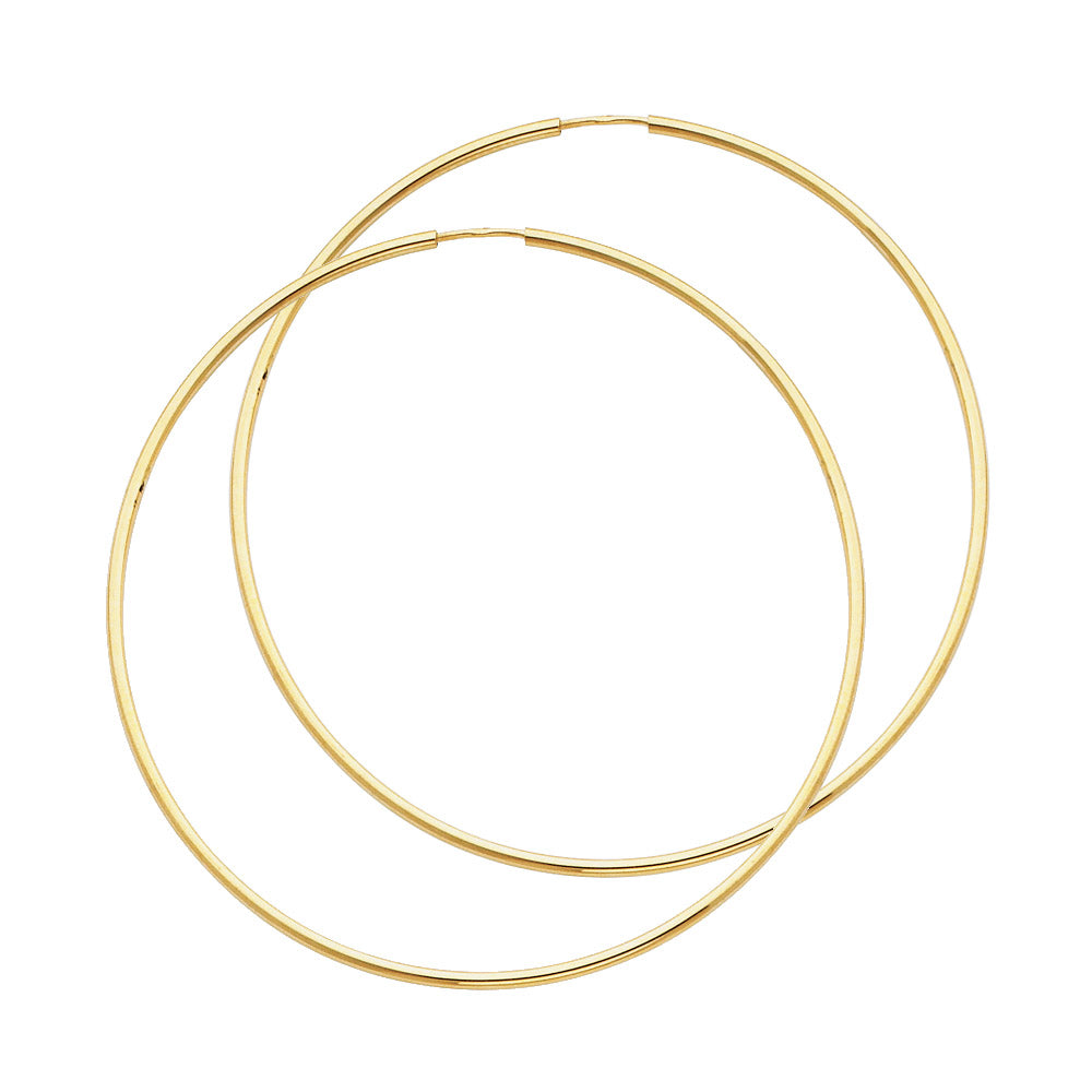Endless Hoop Earrings (55mm)