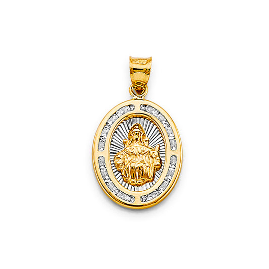 Oval Santo Niño de Atocha Pendant