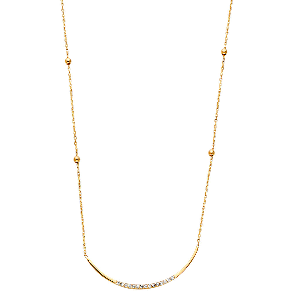 U Bar Sparkle Necklace