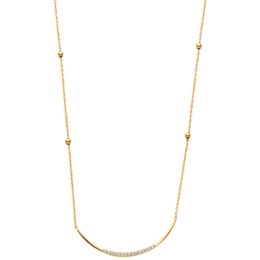 U Bar Sparkle Necklace