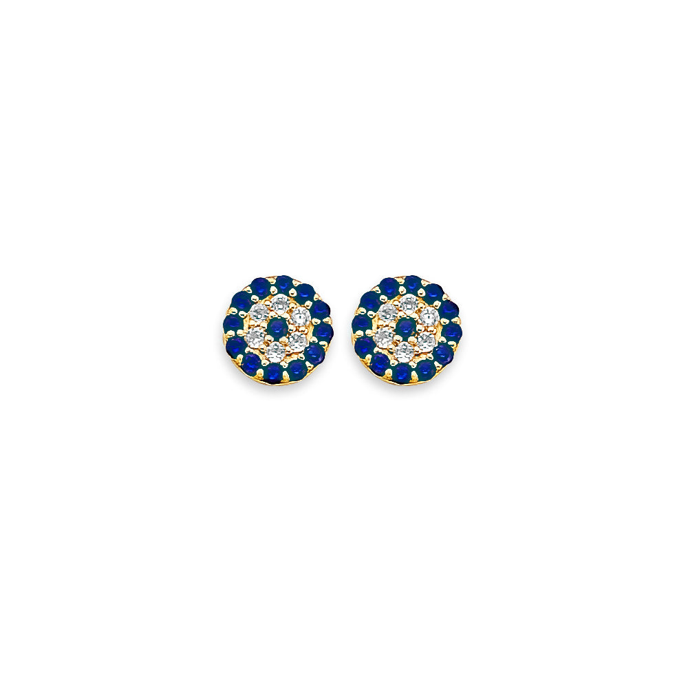 Evil Eye Stud Earrings