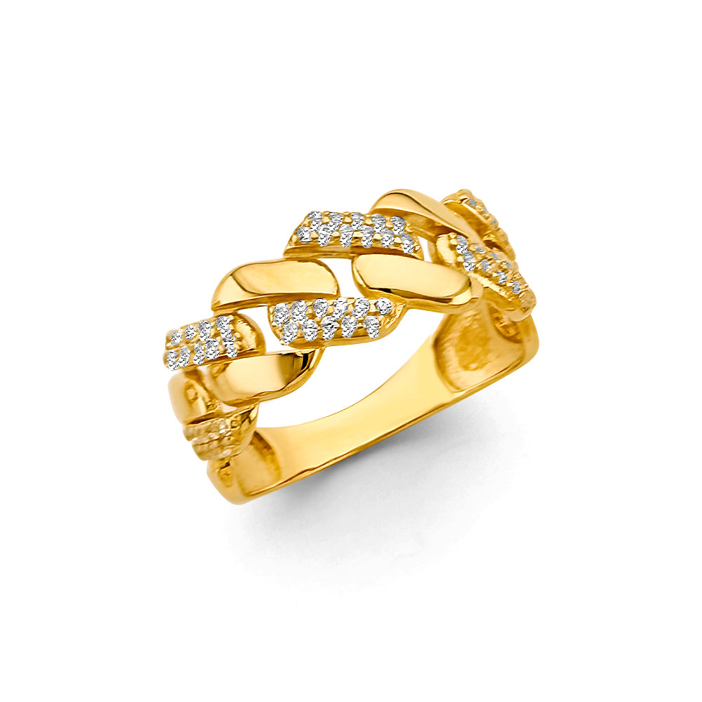 Harley Cuban Link Ring
