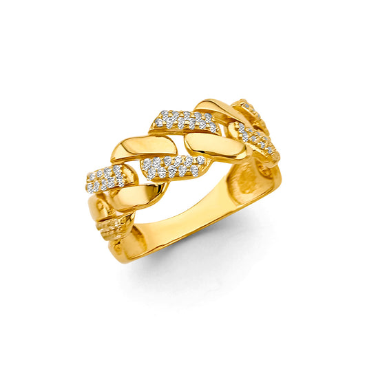 Harley Cuban Link Ring