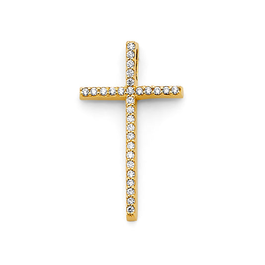 CZ Cross Pendant