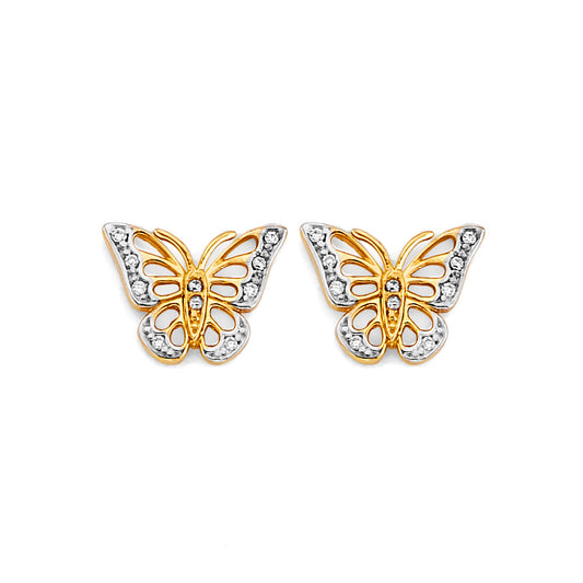 Butterfly Stud Earrings