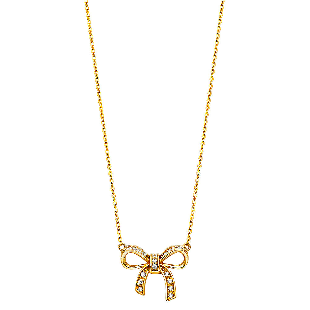 Bow Necklace