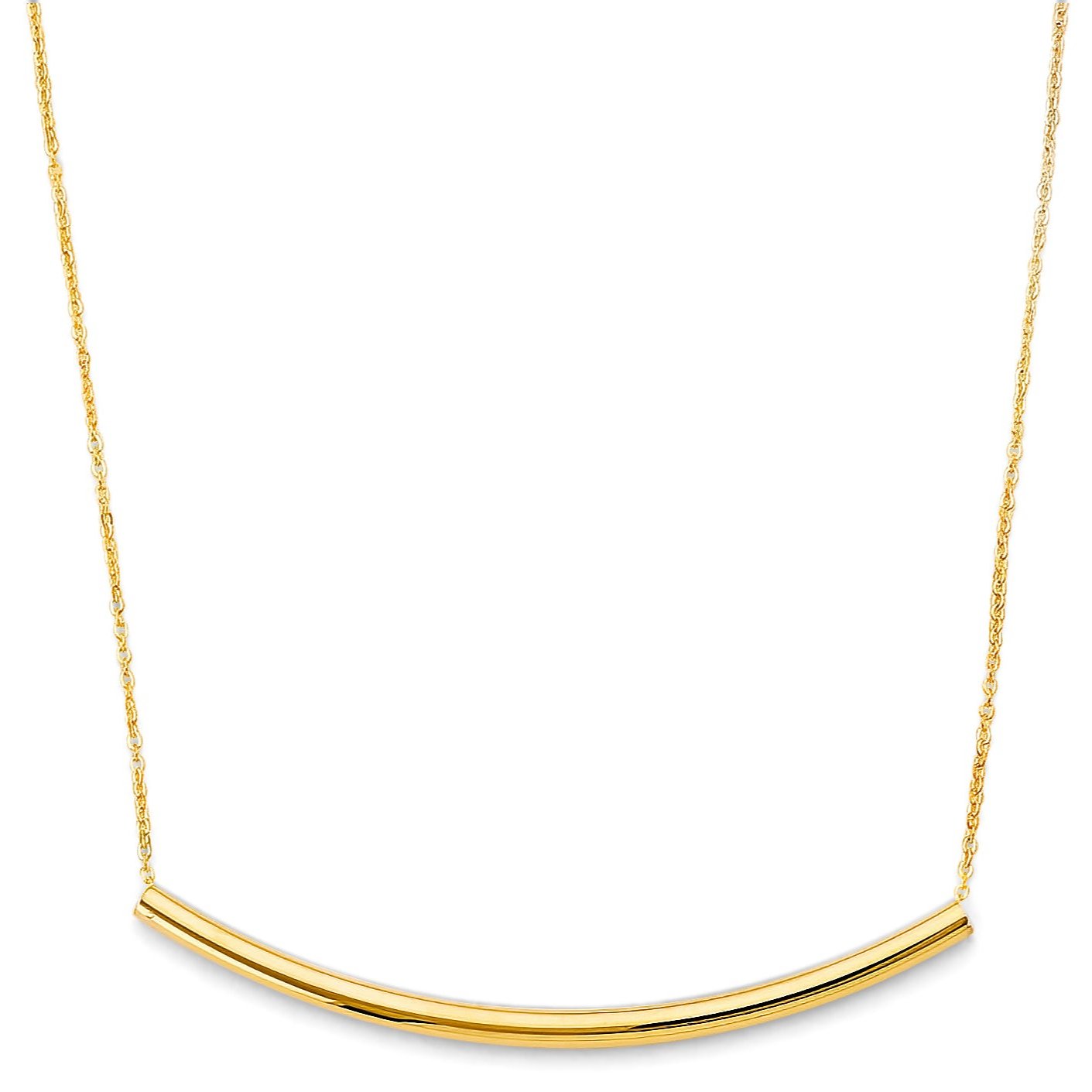 Curved Bar Necklace