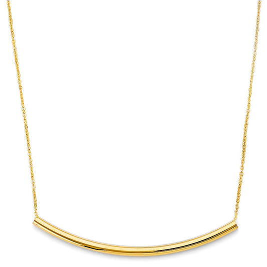 Curved Bar Necklace