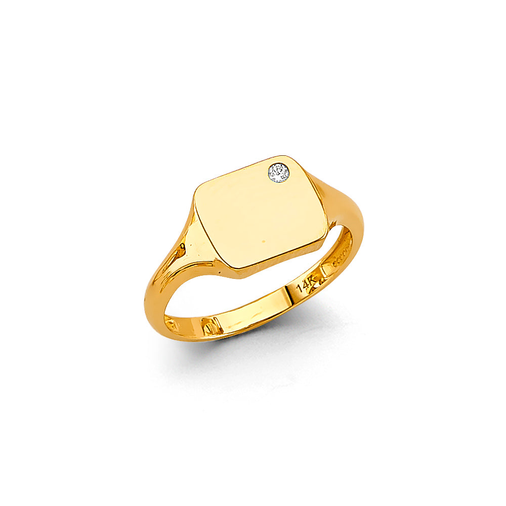 Evelyn Engravable Ring