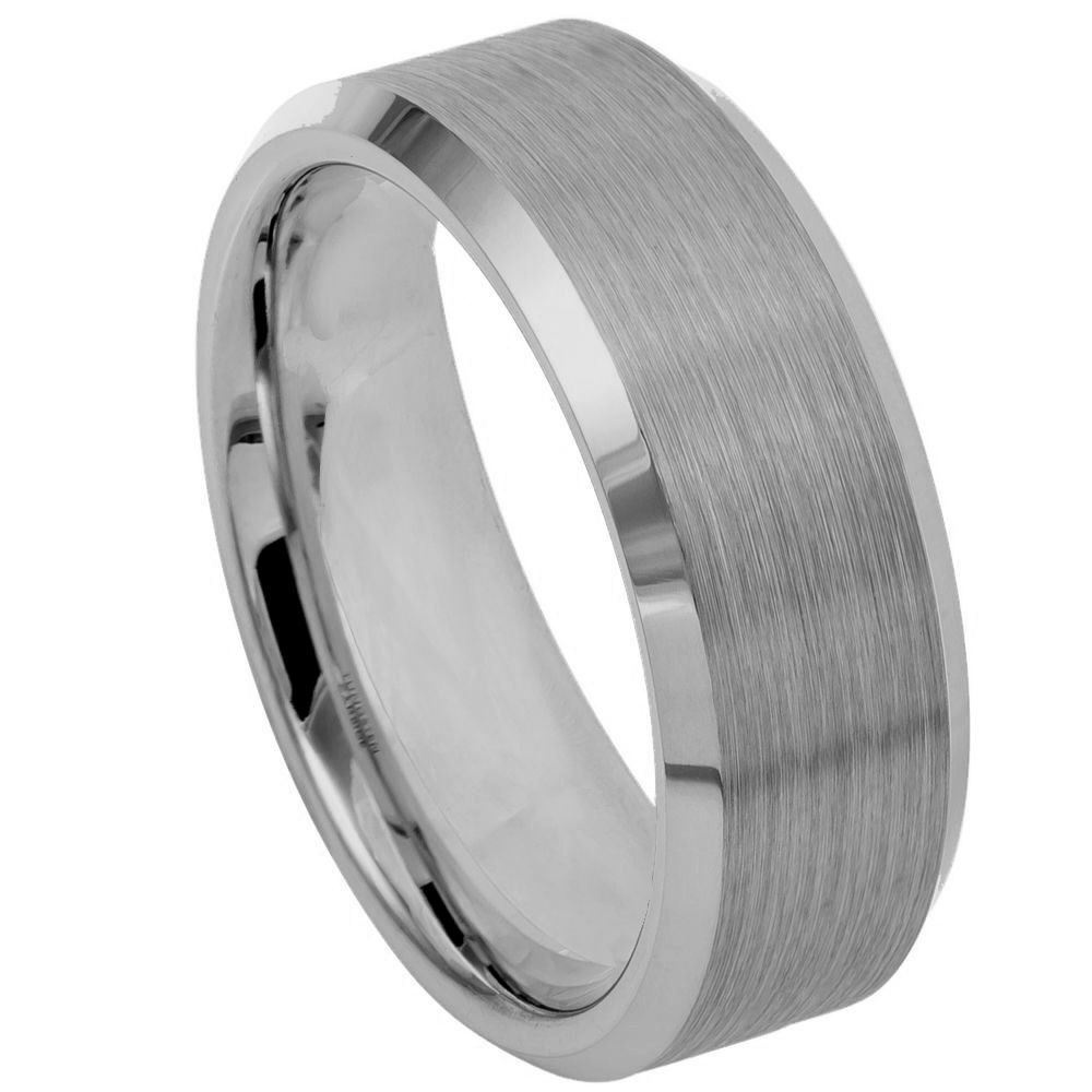 Brushed Tungsten Band