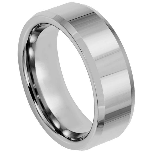 Polished Tungsten Ring