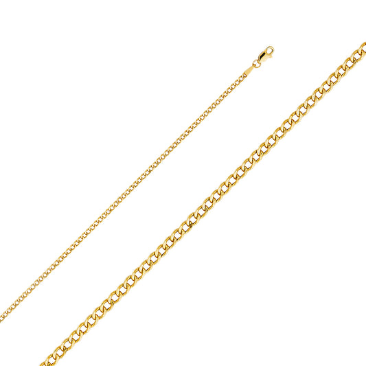 Hollow Cuban Chain 2.3MM