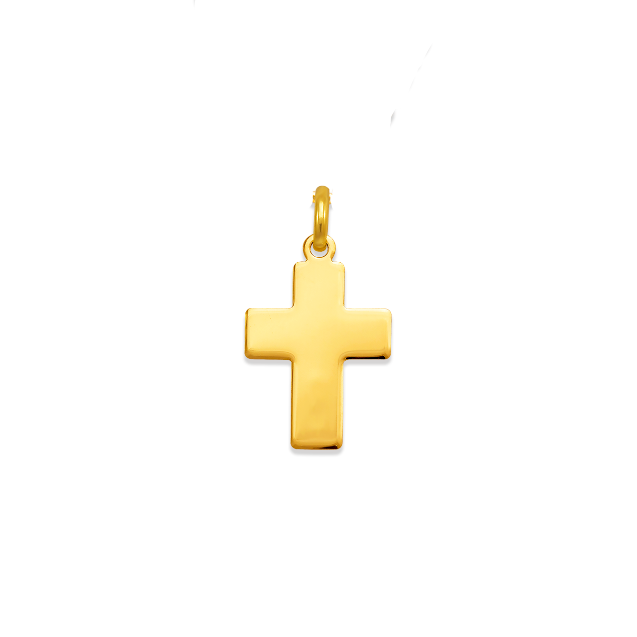 Polished Cross Pendant