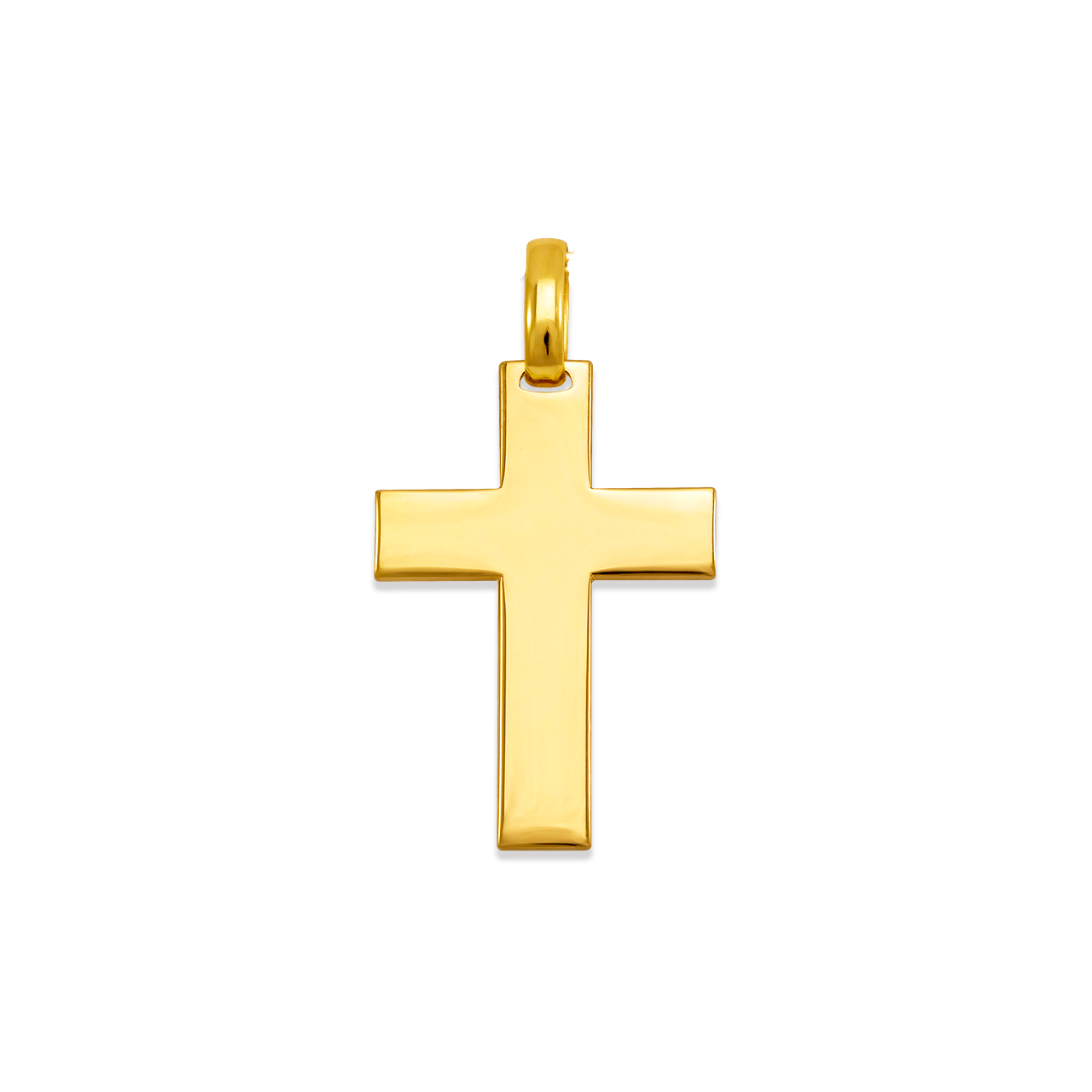 Polished Cross Pendant