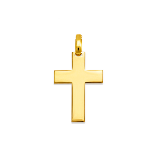 Polished Cross Pendant