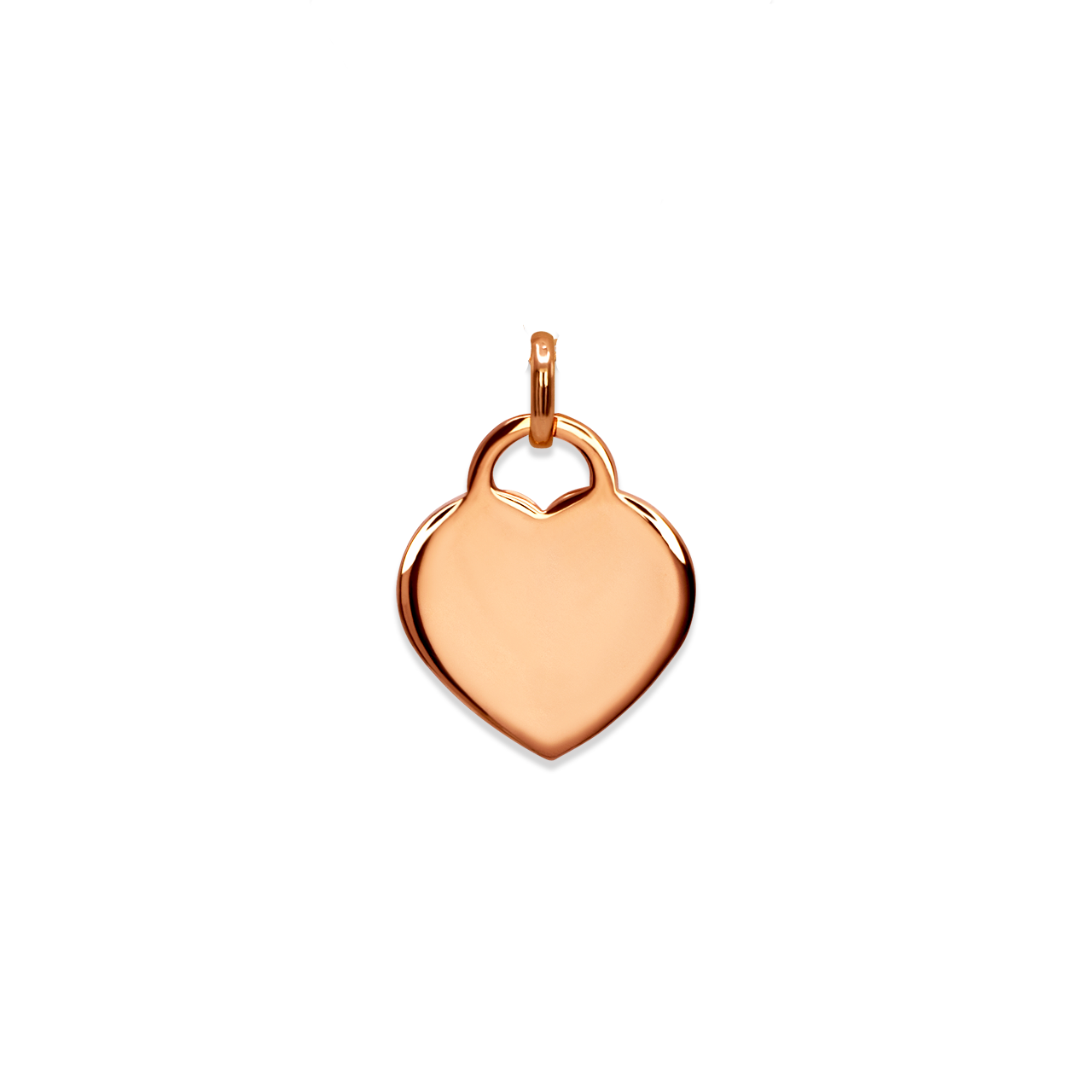 Rose Gold Heart Pendant