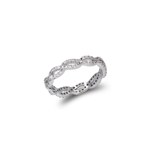 Stacy Ring White Gold