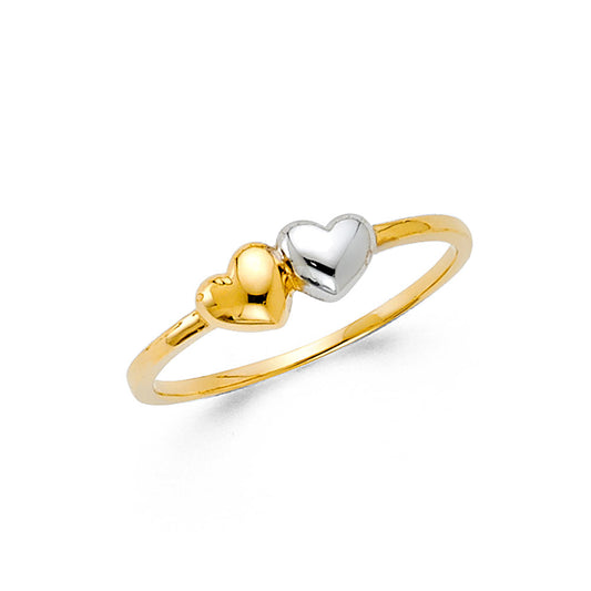 Two of Hearts Ring