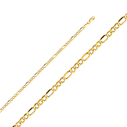 Hollow Figaro Chain 3.5MM