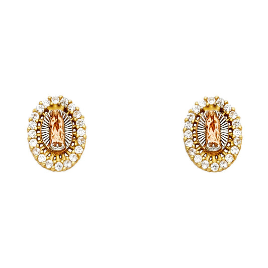 Guadalupe CZ Stud Earrings