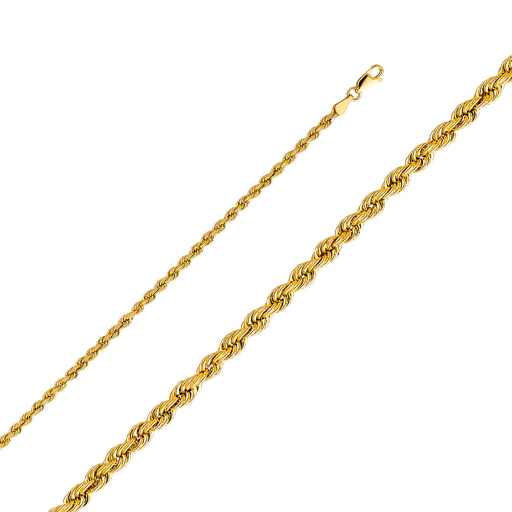 Hollow Rope Chain 3MM