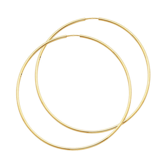 Endless Hoop Earrings (55mm)