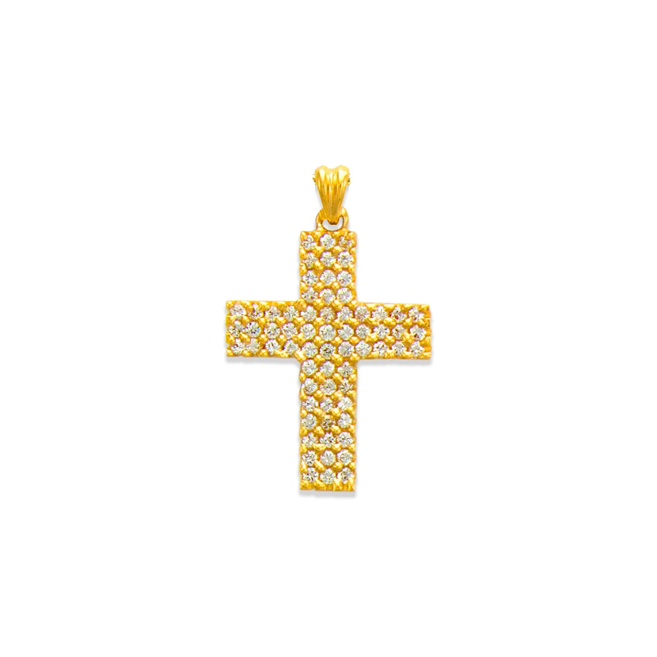 CZ Cross Pendant