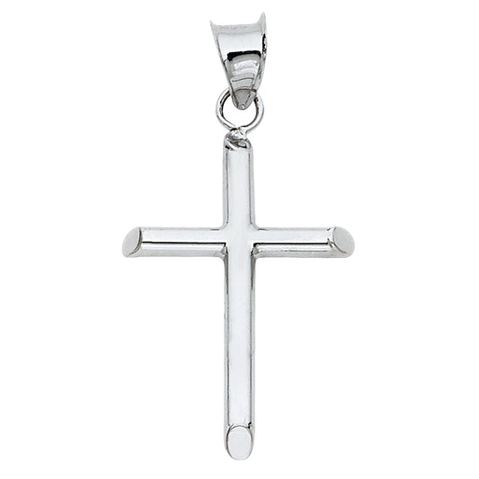 White Gold Cross Pendant