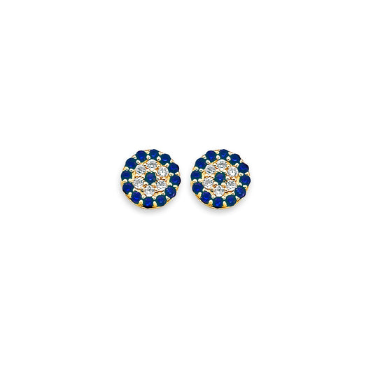 Evil Eye Stud Earrings