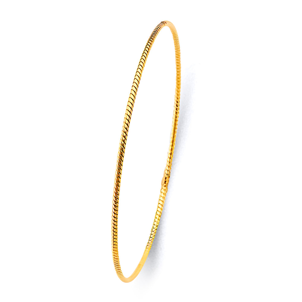 Braided Bangle 1.5mm