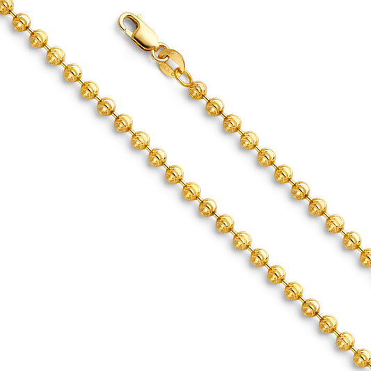 Moon Cut Ball Chain 2MM