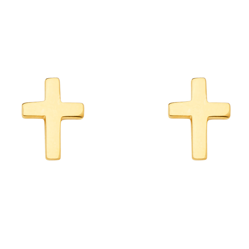 Cross Stud Earrings