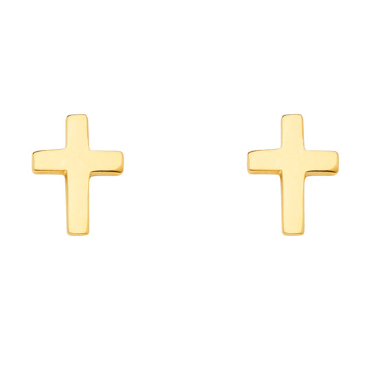 Cross Stud Earrings