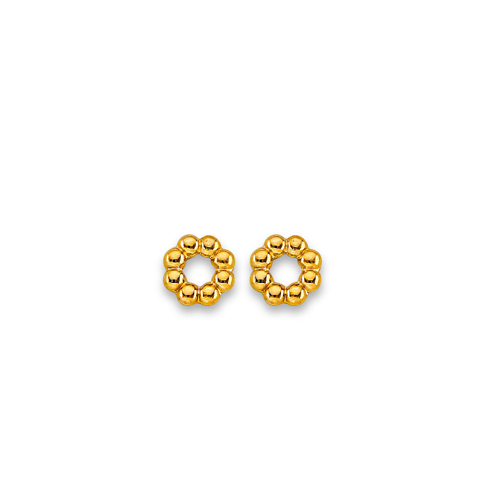 Beaded Stud Earrings