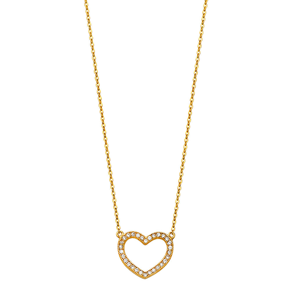 Sparkle Heart Necklace