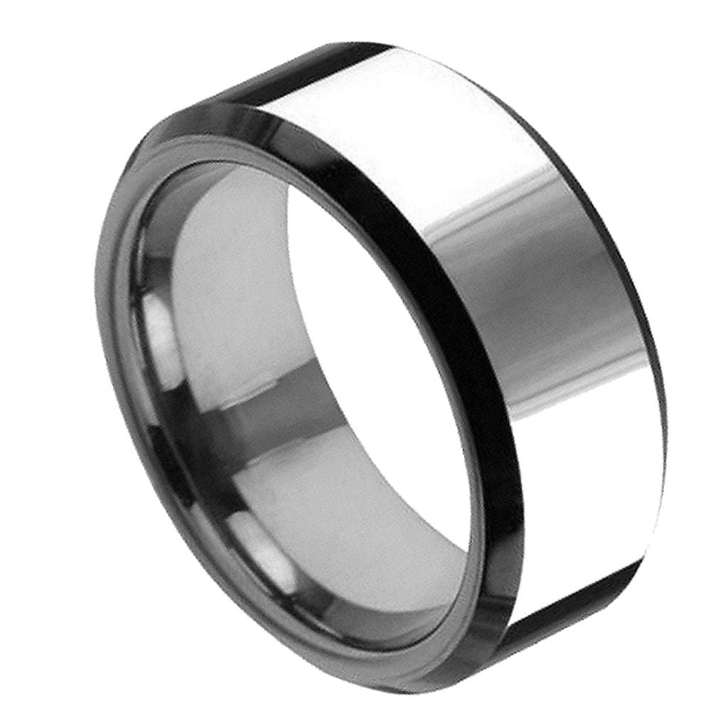 Polished Tungsten Ring 8MM