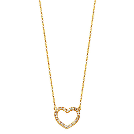 Sparkle Heart Necklace