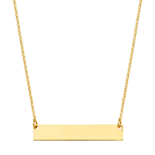 Engravable ID Necklace