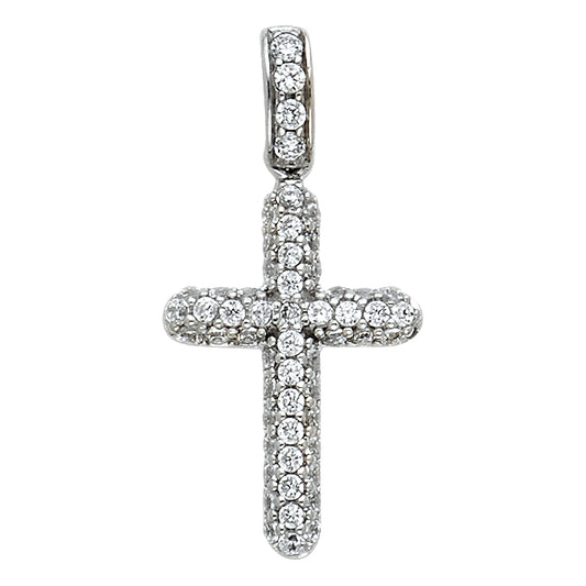 CZ Cross Pendant