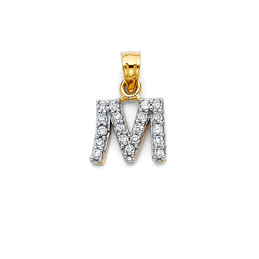 CZ Initial Pendant