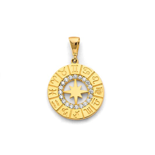 The Zodiacs CZ Pendant