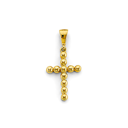 Beaded Cross Pendant