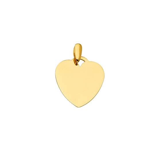 Heart Engravable Pendant